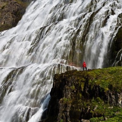 Dynjandi waterfall