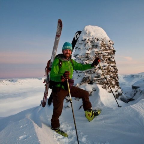 Back-country skiing